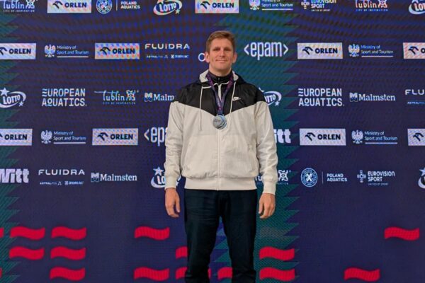 Medal Winner and swimmer, Ivan Nechunaev 