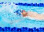 swimmer swimming backstroke